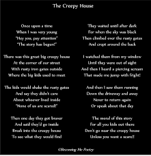Pin By Ashleigh White On My Picture Poems Creepy Houses Creepy Poems