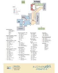 Alexandria Mall Shopping Plan Alexandria Mall Mall Stores
