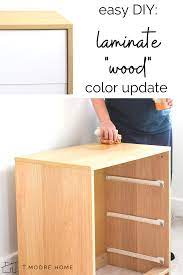 View a wide variety of color options here. How To Stain Laminate Furniture Changing Colors Of Fake Wood T Moore Home Interior Design Studio