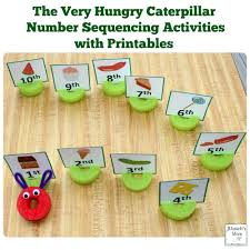 Since it was written in 1969 by eric carle, the very hungry caterpillar has been a very popular children's title and has served as a wonderful springboard to many fun learning activities in the classroom or at home. The Very Hungry Caterpillar Number Sequencing Activities With Printables