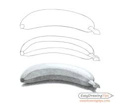 How To Draw A Realistic Banana Tutorial Realistic Drawings Drawing Inspiration People Drawings For Boyfriend