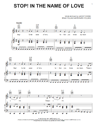 In the name of love. The Supremes Stop In The Name Of Love Sheet Music Pdf Notes Chords Pop Score Guitar Chords Lyrics Download Printable Sku 84254