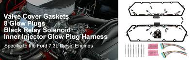 E36, racing videos, car modifications, ford powerstroke upgrades, and more! Amazon Com Valve Cover Gaskets 8 Glow Plugs Bk Relay With Inner Injector Glow Plug Harness Compatible With 7 3l Ford F250 F350 E250 E350 Diesel Powerstroke 1999 2003 615 201 F81z 6584 Aa Automotive
