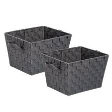 Our small storage solutions not only make it easy to organize everything from your books to the recycling, they do it in a way that's anything but boring. Corner Shelf Baskets Wayfair