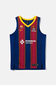 Nike fc barcelona home kit shirt jersey 2020/21 primjersey. Exclusive Home Kit Basketball Shirt 20 21 Euroleague Basketball Section Kits Categories Barca Store
