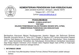 Contoh surat lamaran cpns kemenkumham 2018. Kemdikbud Soal Dan Pendaftaran Cpns Kementerian Pendidikan Dan Kebudayaan 2017 Job Fair Lowongan Kerja 2020 Lulusan Smk Lulusan Sma Smp