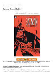 Batman Haunted Knight By Book Online Shopping Issuu