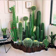 Hot Sale Large Indoor Artificial Green Cactus Plant For Decoration Indoor Cactus For Sale Buy Artificial Cactus Cactus Plant Artificial Cactus Plants Product On Alibaba Com