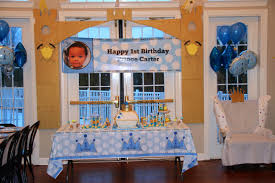 1st Birthday Birthday Decoration At Home Wall Prince Theme Birthday Party Diy Castle Wall Decor Happy 1st Birthdays First Birthday Parties Prince Theme