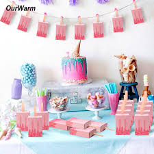 These 26 sweet ice cream party ideas are cute and clever. Ourwarm 10pcs Birthday Paper Gift Boxes Ice Cream Themed Party Supplies Baby Shower Pink Blue Diy Candy Boxes Kids Christening Gift Bags Wrapping Supplies Aliexpress