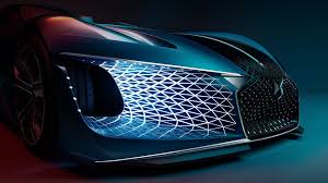 The Ds X Concept Is A Futuristic Sports Car Split In Two Parts And Two Posts Carscoops Concept Car Sketch Sports Car Concept Car Design