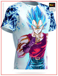 Dragon Ball T-shirts - Vegeta SSJ Blue DBZ store » Dragon Ball Store