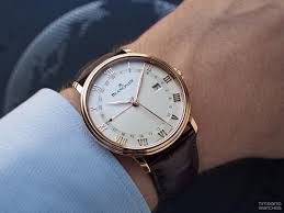 For a chronograph, you can't get any classier than this piece right here. Blancpain Villeret Gmt Date Time And Watches The Watch Blog