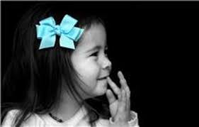 Red With Black Crochet Edge Classic Diva Bow