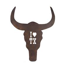 Texas longhorn skull vectors (327). Large 24 Metal Texas Longhorn Skull Tx Sign Rustic Barn Home Bar Pub Wall Decor Walmart Com Walmart Com