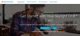 Netspend activate and to activate your netspend card online. Www Netspend Com Skylightone Access Your Skylight One Prepaid Card Account
