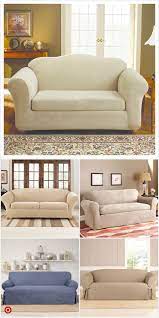Shop Target For Sofa Slipcover You Will Love At Great Low Prices Free Shipping On Orders Of 35 Or F Slipcovered Sofa Pallet Furniture Living Room Slipcovers