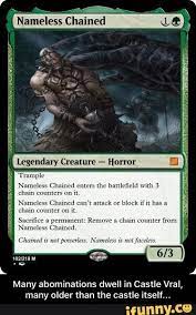 Many Abominations Dwell In Castle Vral Many Older Than The Castle Itself Ifunny Memes Castle Magic The Gathering