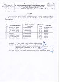 Vechime în specialitatea studiilor necesare ocuparii postului: Spitalul Municipal Carei