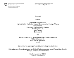 Unbelehrbar israelfeindlich: Die Schweiz finanziert weiterhin  anti-israelische NGOs