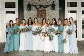 Blue Hues Bridesmaids Dresses Beach Wedding Bridesmaids Dresses Blue Beach Wedding Bridesmaid Dresses Wedding Bridesmaids Dresses Blue