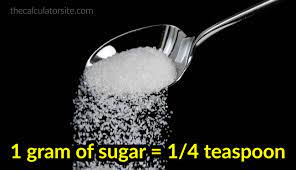 How to convert grams of sugars into teaspoons to one teaspoon. How Many Grams Of Sugar Are In A Teaspoon