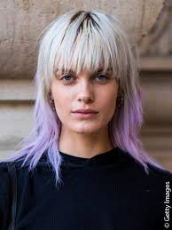 I measure the hair when it is straight then i cut, dye, dry and give it a little wave before sending. Dip Dye Hair Get The Look