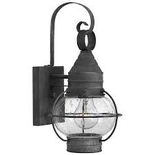 Hinkley Cape Cod 14 High Aged Zinc Outdoor Wall Light 6f462 Lamps Plus