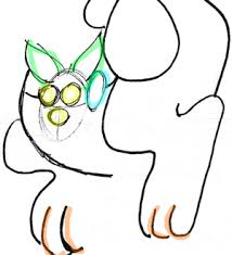 The wallaby has large, powerful feet like his kangaroo cousins. How To Draw Kangaroos And Baby Joey In Her Pouch Cartoon With Easy Step By Step Lesson How To Draw Step By Step Drawing Tutorials