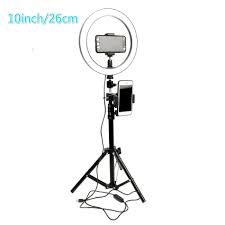 Led Ring Light Photo Studio Camera Light Photography Dimmable Video Light For Youtube Makeup Selfie With Tripod Phone Holder In 2020 Ring Light Photo Led Selfie Ring Light Led Ring Light