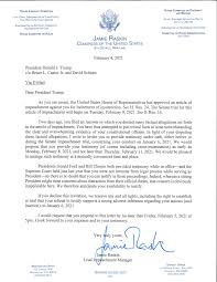 The president is the head of the executive branch of the federal government of the united states and is. Read The Letter Calling On Trump To Testify The New York Times