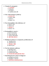 It provides the basic nutrients for cells; Medical Laboratory Mcqs Of Sle Anemia Bacteria