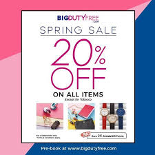 Elevate your shopping experience by purchasing 'airline exclusive' gifts and. Airasia Big Duty Free Spring Sale