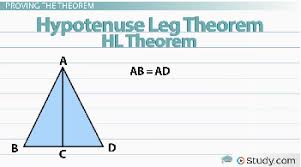 Congruent triangles worksheet five pack this will start to lead us toward proofs in a round about way. The Hl Hypotenuse Leg Theorem Definition Proof Examples Video Lesson Transcript Study Com