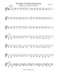 We did not find results for: Twinkle Twinkle Little Star Progressive Variations For Guitar By Kevin Love Digital Sheet Music For Individual Part Score Solo Part Download Print S0 50923 Sheet Music Plus