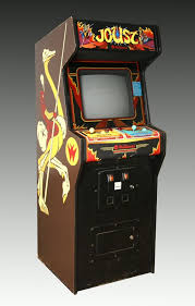 3/4 scale of classic arcade cabinets! Arcade Game Joust Google Arts Culture