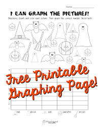 Halloween Graphing Page Kindergarten First Grade Halloween Graphing Graphing Worksheets Math Expressions