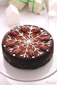 Christmas Nut Cake Ou Gateau De Noel Aux Noix De Pecan Recette Gateau Noel Gateau Idee Gateau Noel