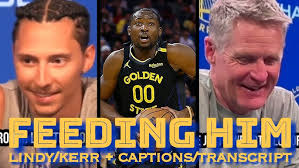 LINDY WATERS: Kuminga “getting