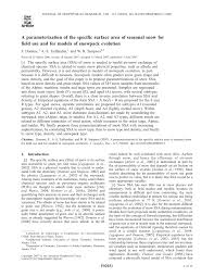 C'est simplement l'heure avant laquelle la prière du subh doit être accomplie. Pdf A Parameterization Of The Specific Surface Area Of Seasonal Snow For Field Use And For Models Of Snowpack Evolution