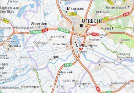 Welkom, vaar binnen, of ga varen in een van onze sloepen/motorboten. Kaart Michelin Ijsselstein Plattegrond Ijsselstein Viamichelin