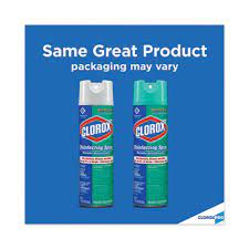 Clo 38504 Clorox Disinfecting Spray Fresh 19oz Aerosol