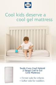 Let Your Baby Toddler Sleep Extra Cozy With The Sealy Baby 2 Stage Crib Mattress Featuring An Innerspring Co Crib Mattress Best Crib Mattress Toddler Mattress