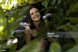 Laughing Fairy In Bush Stock Photo ...
