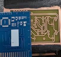 Made a PCB using laser engraver : r/PrintedCircuitBoard