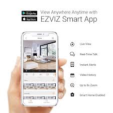 The ezviz download center provides firmware updates, user manuals, datasheet and more. Ezviz Cs C1c D0 1d2wfr C1c Ip Camera Wifi Home Security Baby Monitor 130 Vision 1080p Full Hd 12m Night Vision Two Way Talk Easy Installation Magnetic Base Support Up To 256g Memory Card Buy Online At