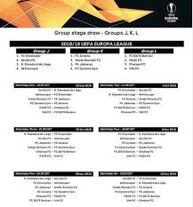 Maybe you would like to learn more about one of these? Calendario Y Horarios De La Europa League 2018 19 As Com