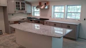 Our Grey Kitchen Cabinets And Luna Pearl Granite In So Far Kitchen Style Kitchen Grey Kitchen