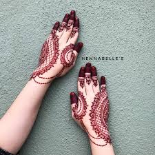 602 Likes 18 Comments White Henna Red Henna Hennabelle On Instagram 2018 Newest Design By Hennabel Red Henna Unique Mehndi Designs Henna Designs Hand
