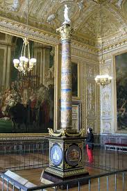 Versailles Chateau De Versailles Salle Du Sacre Column In Sevres Porcelain Chateau Versailles Versailles Palace Of Versailles